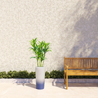 Vaso de Chão Extra Grande em Cerâmica 64x23cm Azul|Bege Dublin Bella Art Vetrificados